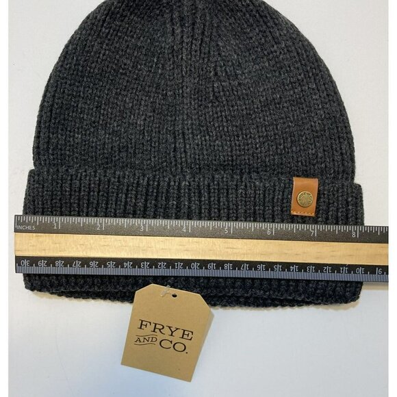 Frye & Co. NWT Cable Knit Beanie w/Cuff Black Hat Cap-OSFM-MSRP-$28 - Picture 7 of 12